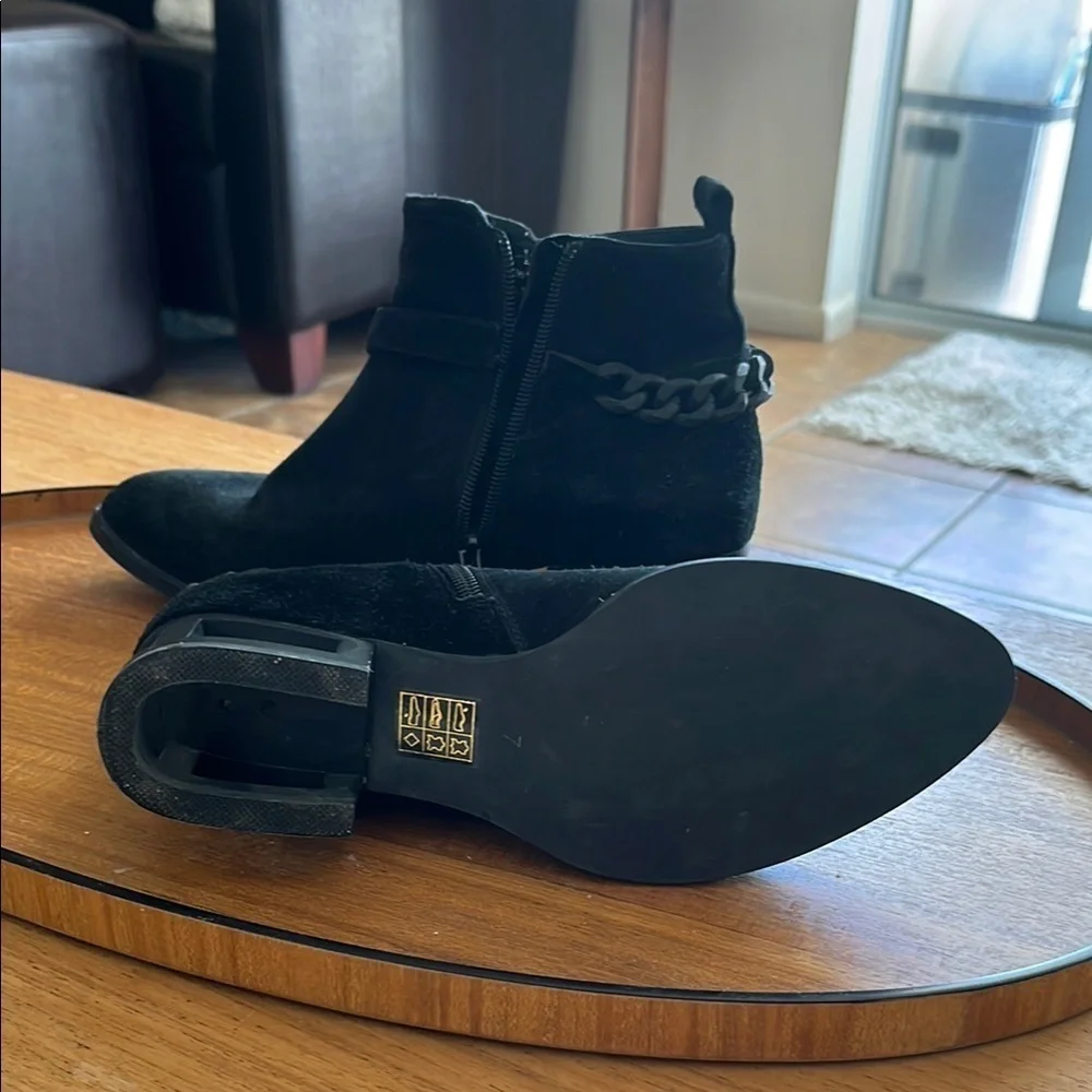 Jeffery Campbell Chain Ankle Boots Size 7